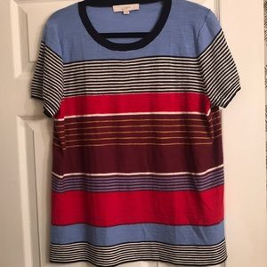 Loft striped top